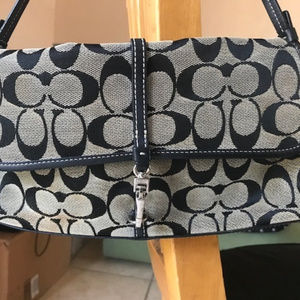 Authentic Coach Mini Leather  Monogram